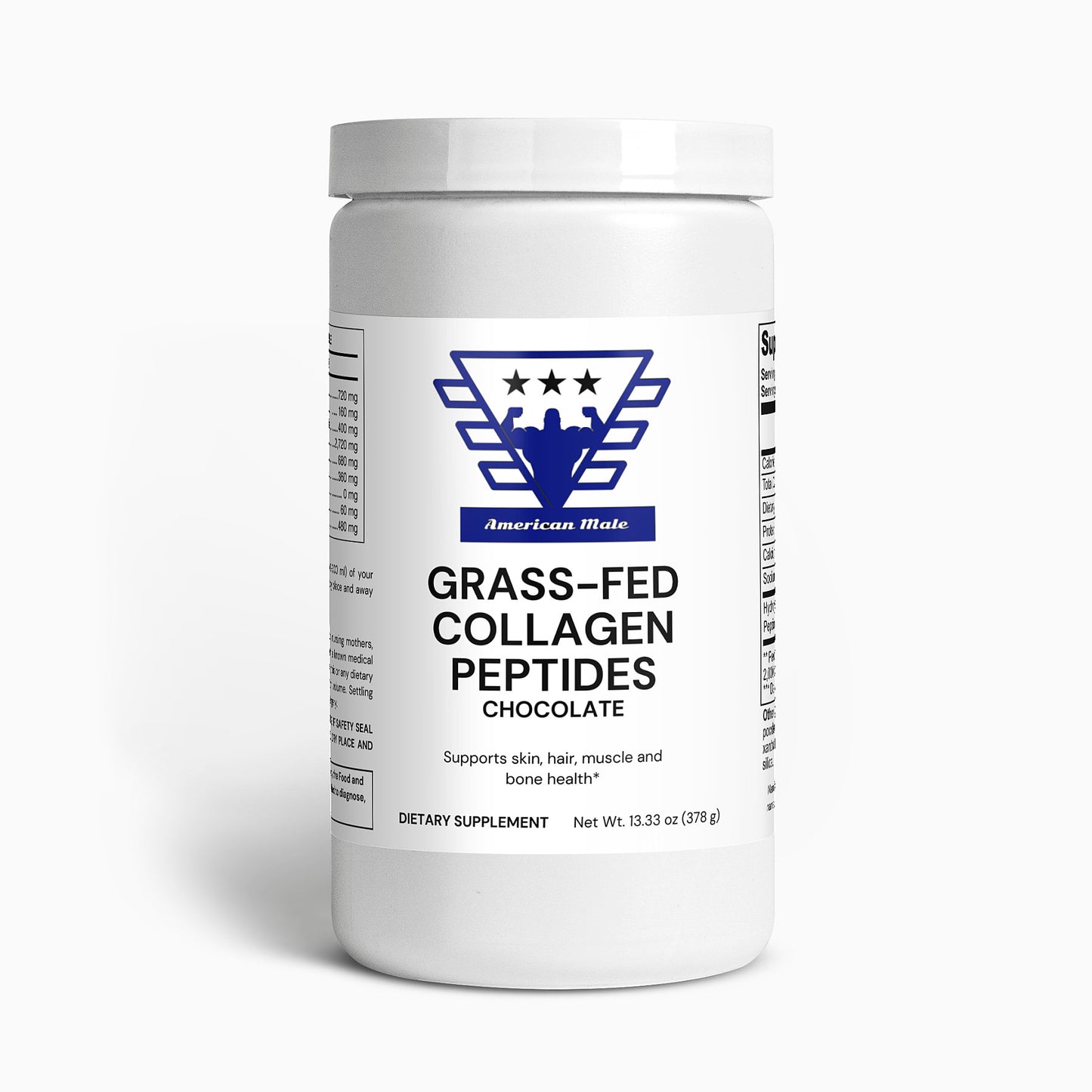 Grass-Fed Collagen Peptides Powder (Chocolate)