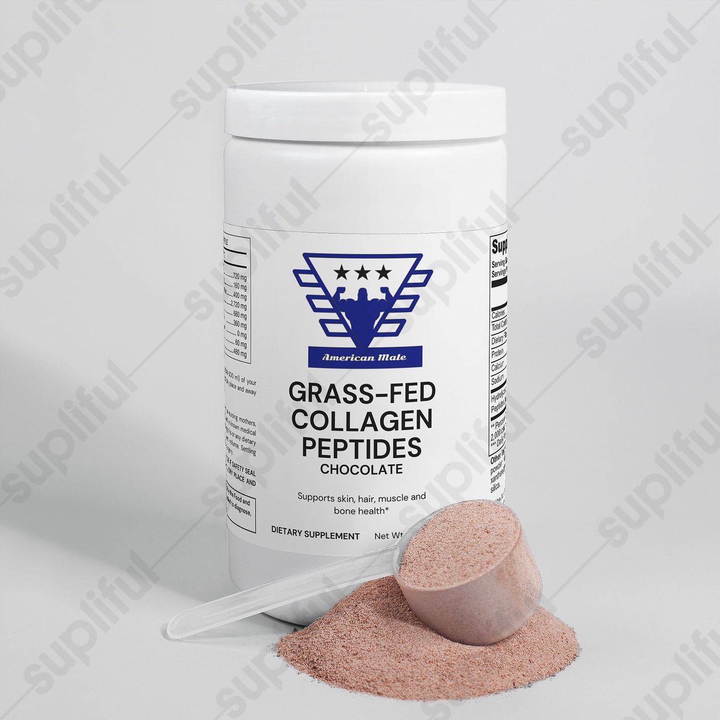 Grass-Fed Collagen Peptides Powder (Chocolate)