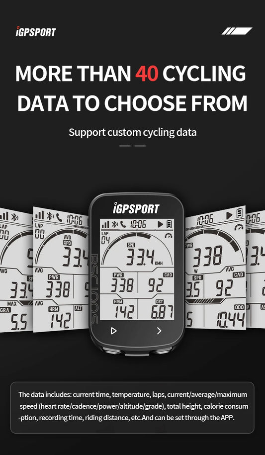 iGPSport Bike GPS Wireless Bluetooth Computer