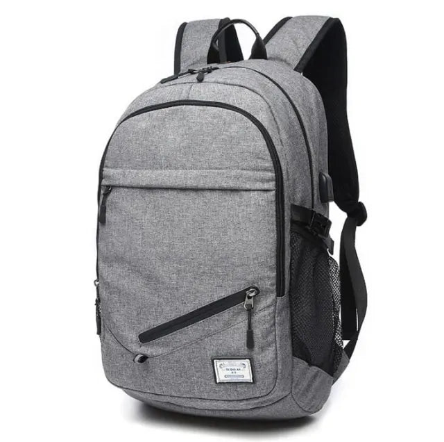 Men's Gym Bag with Basketball Net