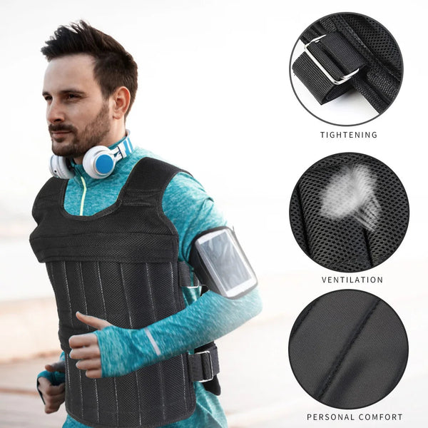 Adjustable Sand Weight Vest