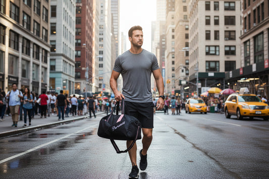 American Male Nylon Athletic Gym Bag